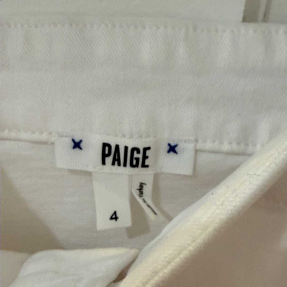 PAIGE White Sleeveless Mini Dress - Picture 5 of 7